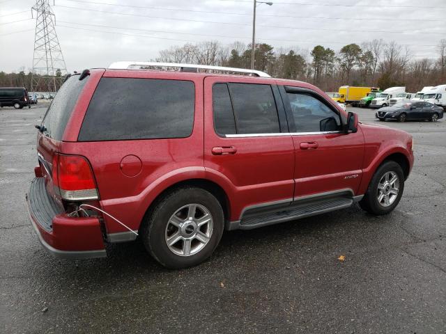 LINCOLN AVIATOR 2004 burgundy  gas 5LMEU88H94ZJ49892 photo #4