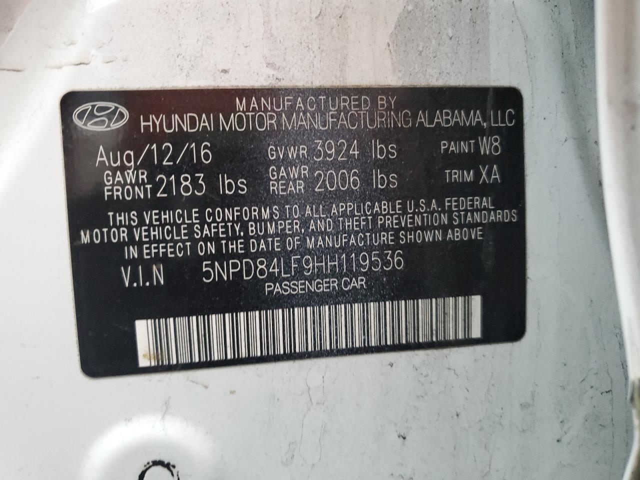 Hyundai Elantra se 2017