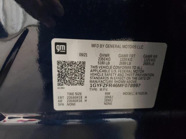 2021 CADILLAC XT4 SPORT - 1GYFZFR46MF078997