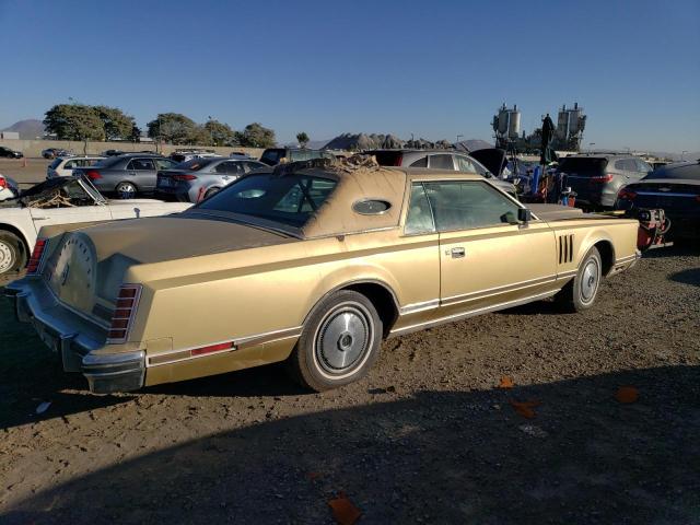 LINCOLN MARK VII 1979 gold   9Y89S680724 photo #4