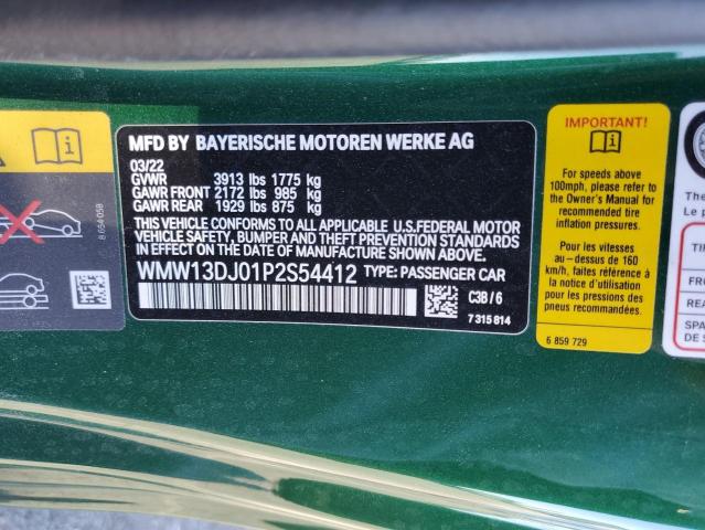 2023 MINI COOPER SE WMW13DJ01P2S54412