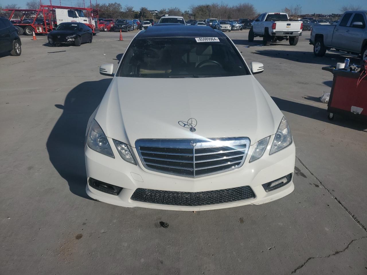 Lot #3034065837 2011 MERCEDES-BENZ E 350 BLUE