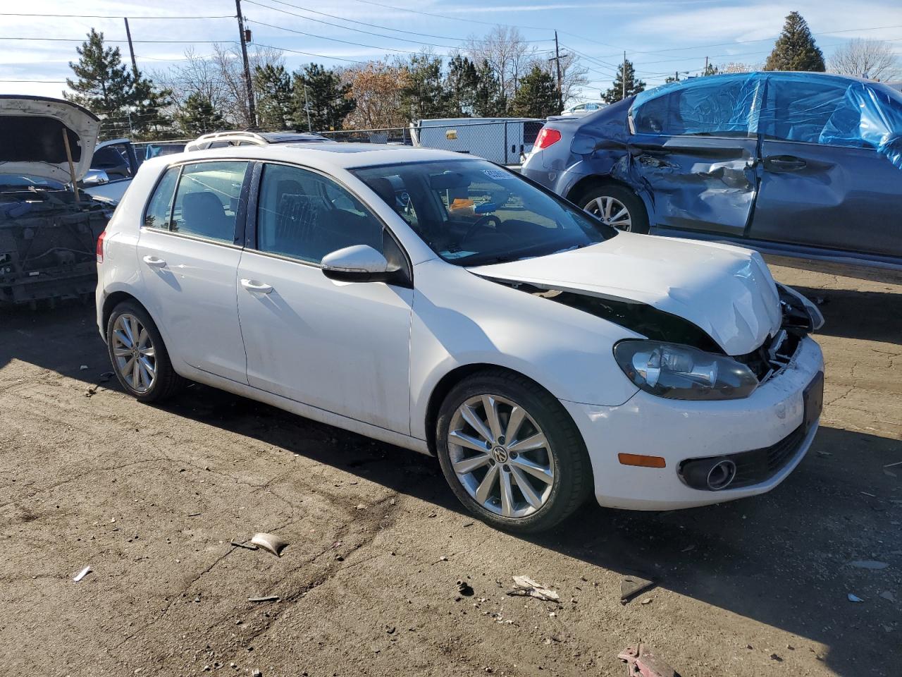 Lot #3026236259 2014 VOLKSWAGEN GOLF