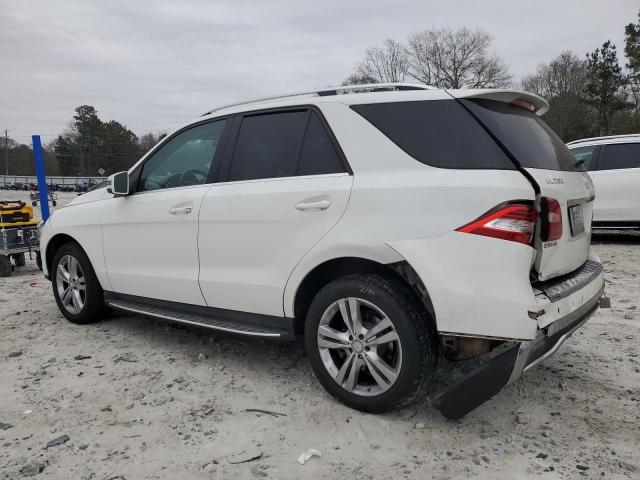 MERCEDES-BENZ ML 250 BLU 2015 white  diesel 4JGDA0EB2FA468674 photo #3