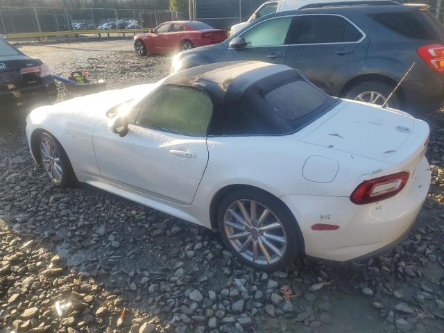 FIAT 124 SPIDER 2018 white  gas JC1NFAEK4J0133976 photo #3