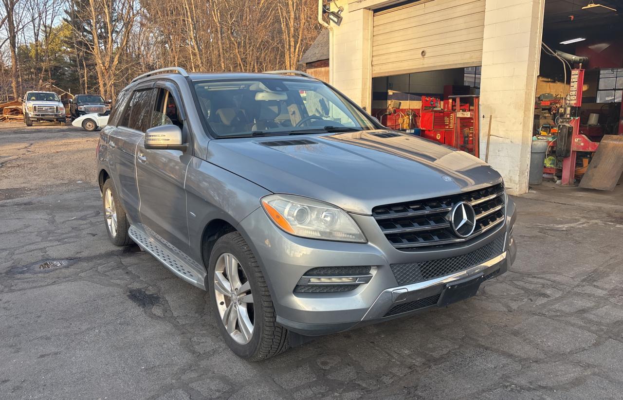 Lot #3029350699 2012 MERCEDES-BENZ ML 350 4MA