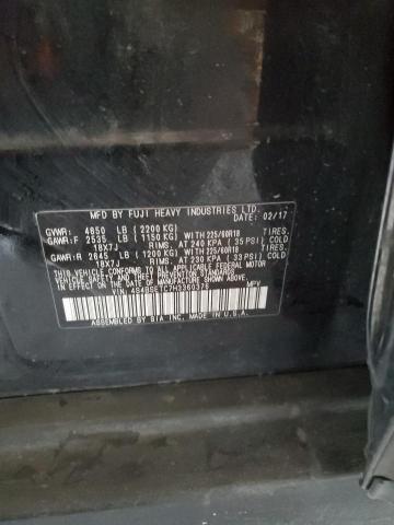 2017 SUBARU OUTBACK TO - 4S4BSETC7H3360376