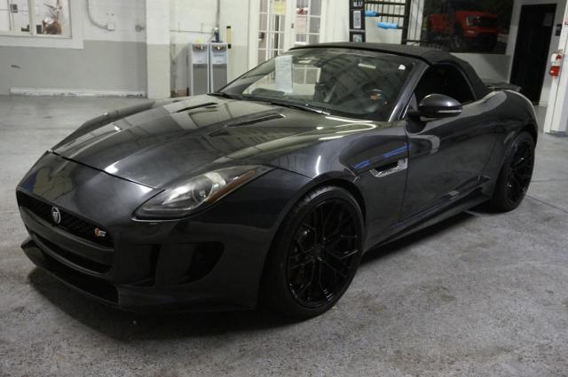 JAGUAR F-TYPE V8 2014 black  Gasoline SAJWA6GL6EMK07553 photo #3