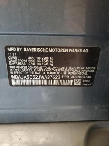 2018 BMW 530 I - WBAJA5C52JWA37622
