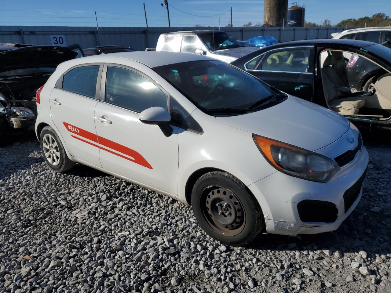 Lot #3031388697 2012 KIA RIO EX