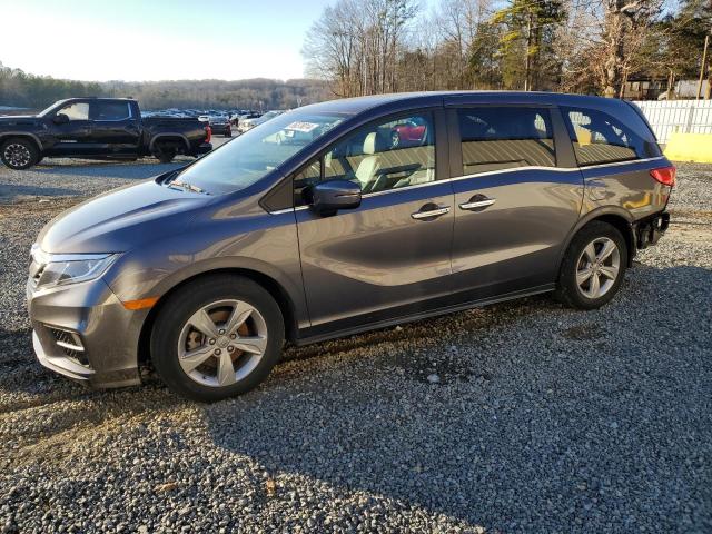 HONDA ODYSSEY EX 2020 silver  gas 5FNRL6H76LB074385 photo #1