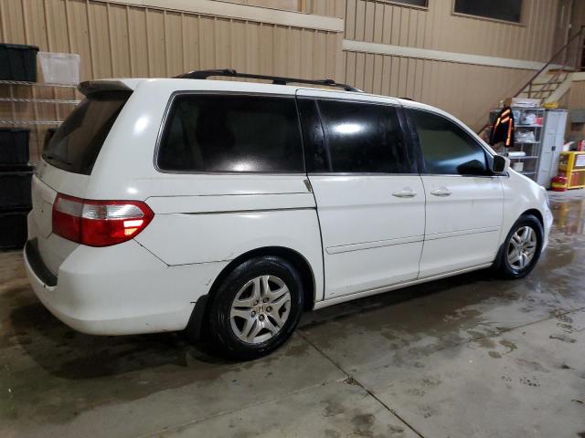 HONDA ODYSSEY EX 2007 white sports v gas 5FNRL38727B137468 photo #4