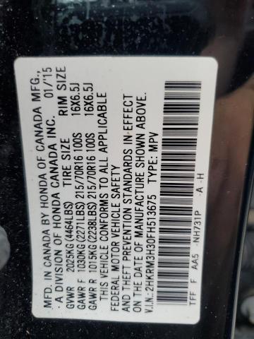 2015 HONDA CR-V LX - 2HKRM3H30FH513675