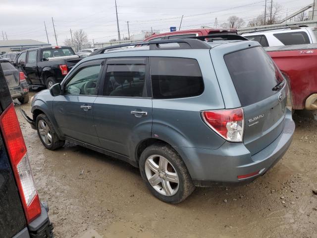 SUBARU FORESTER 2 2010 blue  gas JF2SH6CC5AH772105 photo #3