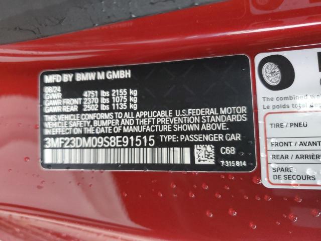 2025 BMW M2 3MF23DM09S8E91515