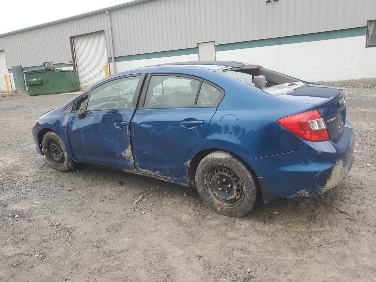 Lot #3030645132 2012 HONDA CIVIC LX