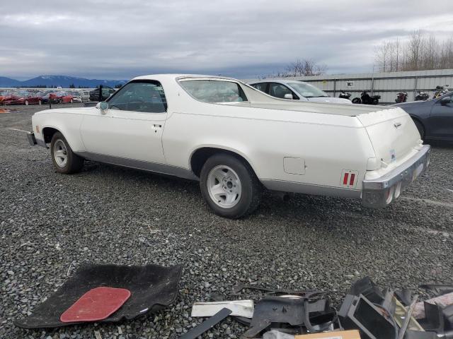 CHEVROLET EL CAMINO 1976 white   5C80V6Z500236 photo #3