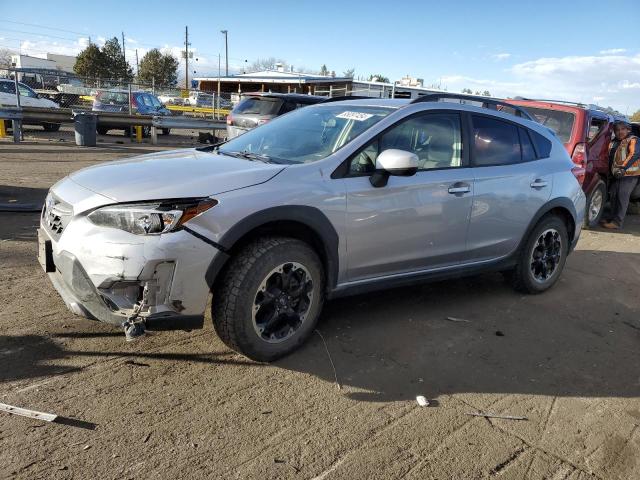 SUBARU CROSSTREK 2021 silver  gas JF2GTACC3M9345155 photo #1