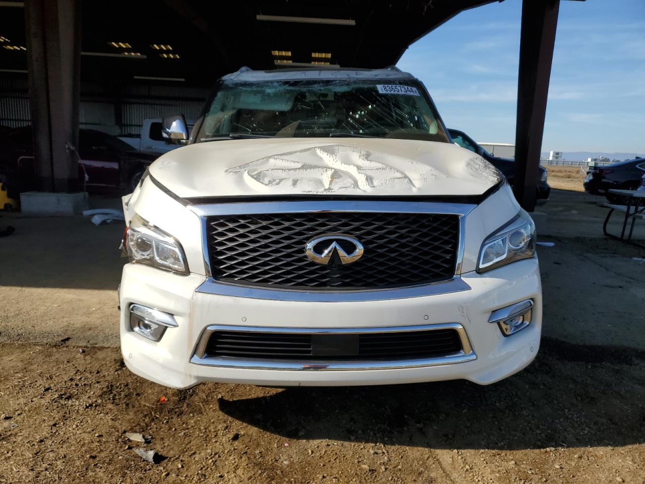 Lot #3038118187 2016 INFINITI QX80