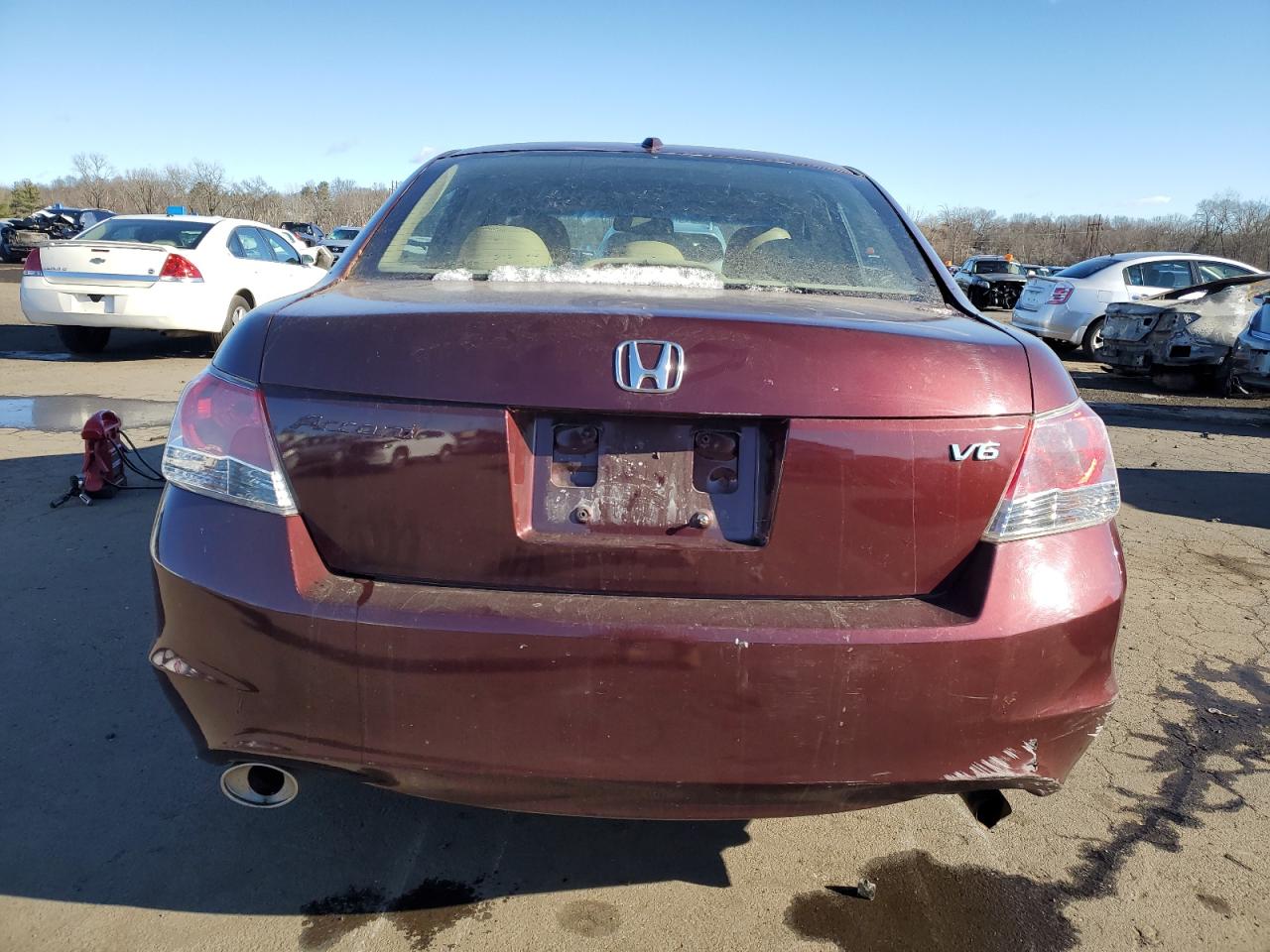 Lot #3033010046 2008 HONDA ACCORD EXL