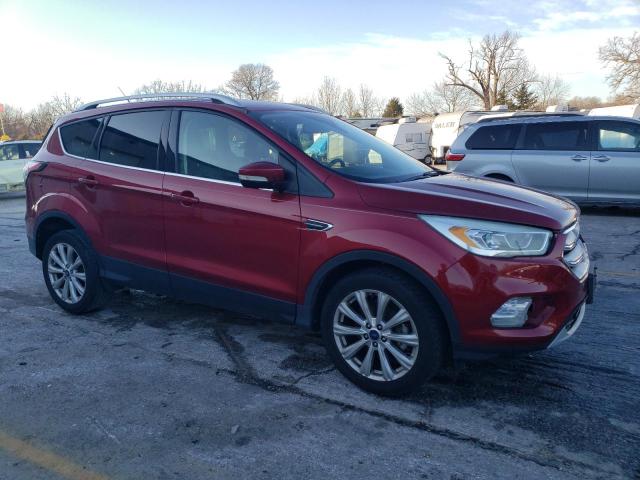 Vin: 1fmcu0jd7hud41107, lot: 85657084, ford escape titanium 20174