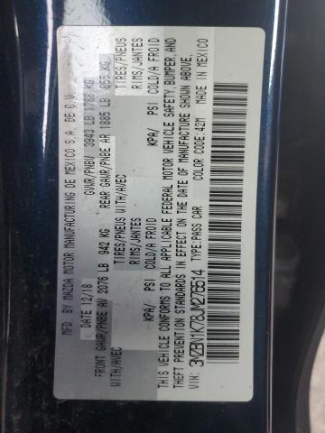 2018 MAZDA 3 SPORT - 3MZBN1K78JM276514