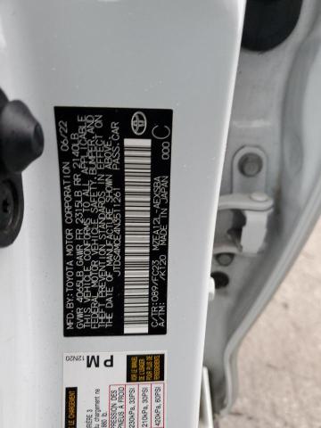 2022 TOYOTA COROLLA SE - JTDS4MCE4N3511261