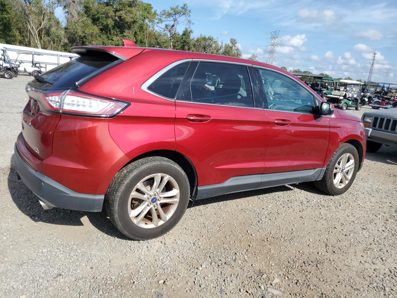 Lot #3030219135 2015 FORD EDGE SEL