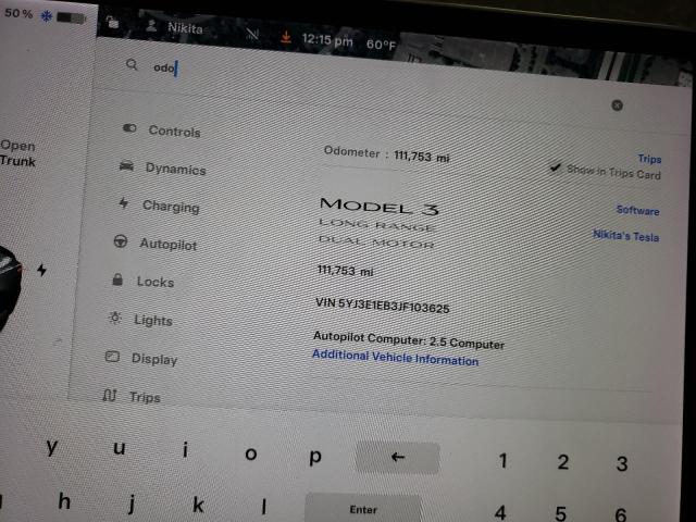 2018 TESLA MODEL 3 - 5YJ3E1EB3JF103625