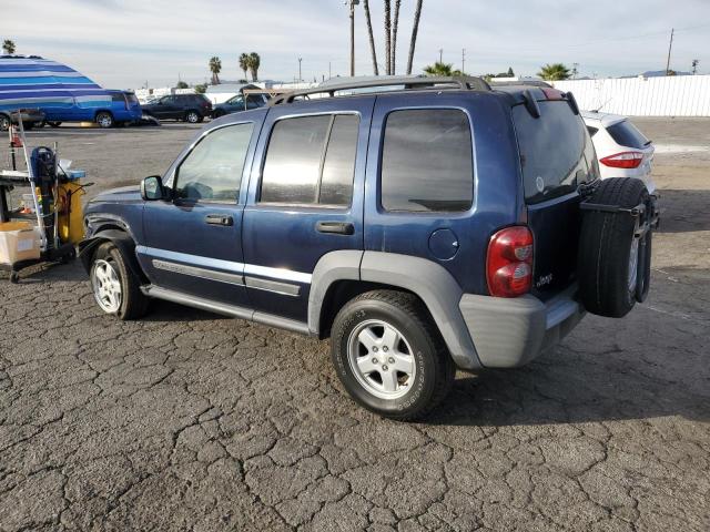 JEEP LIBERTY SP 2006 blue  gas 1J4GK48K06W258640 photo #3