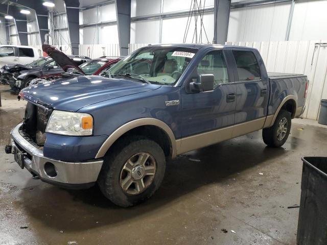 FORD F150 SUPER 2006 blue  flexible fuel 1FTPW14V46FB55228 photo #1