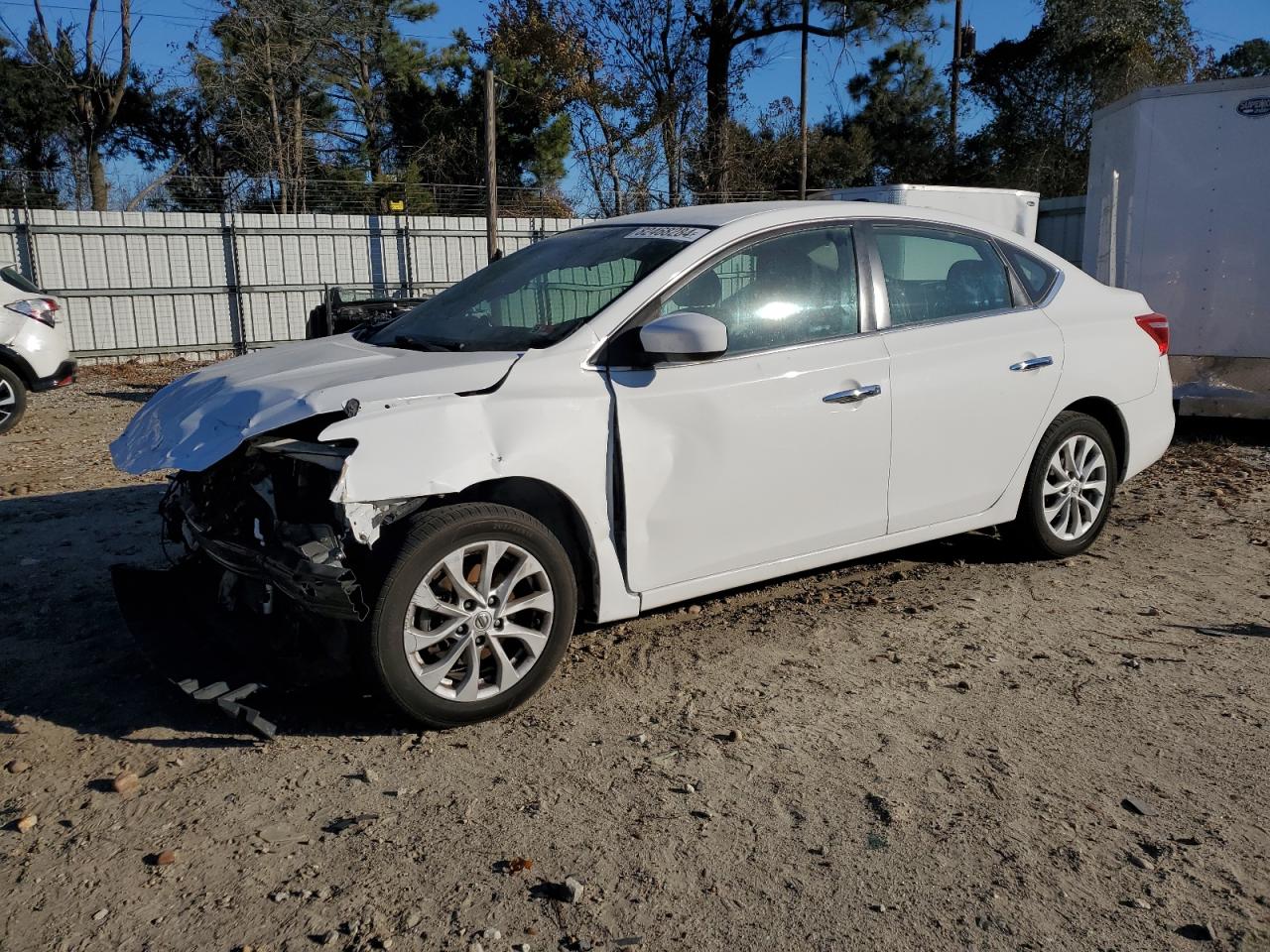 Lot #3029464709 2019 NISSAN SENTRA S