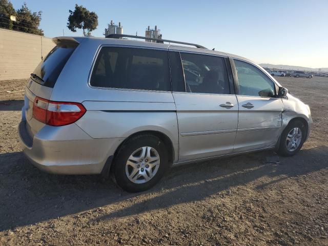 HONDA ODYSSEY EX 2007 silver  gas 5FNRL38767B097881 photo #4