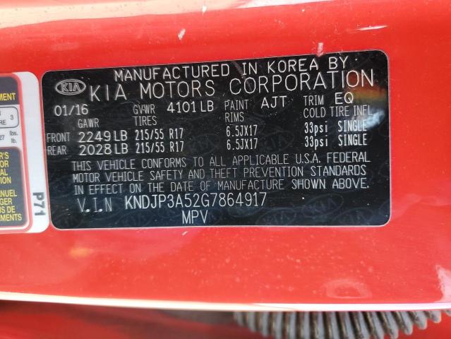 2016 KIA SOUL + - KNDJP3A52G7864917