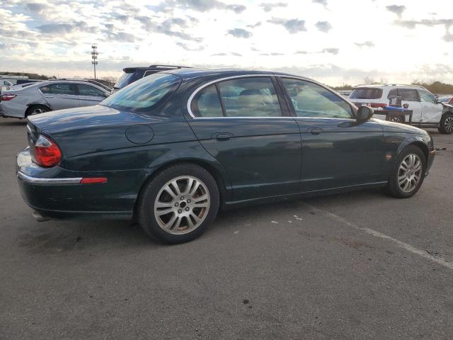 JAGUAR S-TYPE 2003 green sedan 4d gas SAJEA01U03HM72355 photo #4