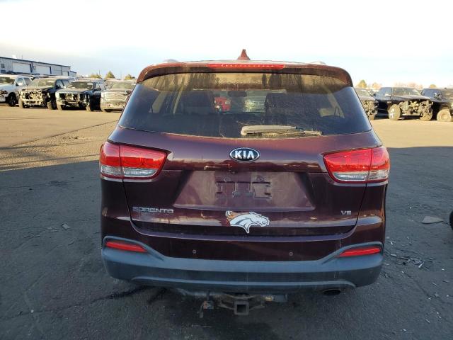 VIN 5XYPGDA5XGG137205 2016 KIA SORENTO no.6