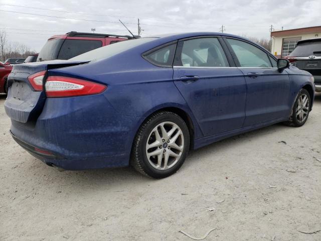 FORD FUSION SE 2013 blue  gas 3FA6P0H75DR117981 photo #4