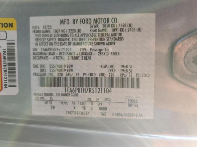 2024 FORD MUSTANG - 1FA6P8TH7R5121104