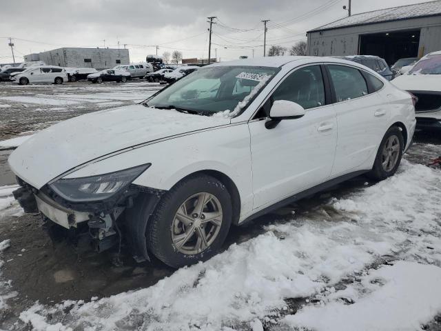 HYUNDAI SONATA SE 2021 white  gas 5NPEG4JA9MH126303 photo #1