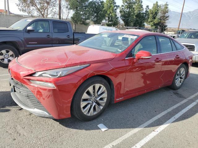 TOYOTA MIRAI LE 2022 red  hydrogen fuel cell JTDAAAAA2NA005166 photo #1