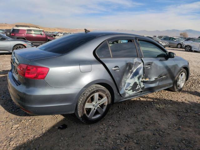 VOLKSWAGEN JETTA TDI 2012 gray  diesel 3VWLL7AJ1CM406842 photo #4