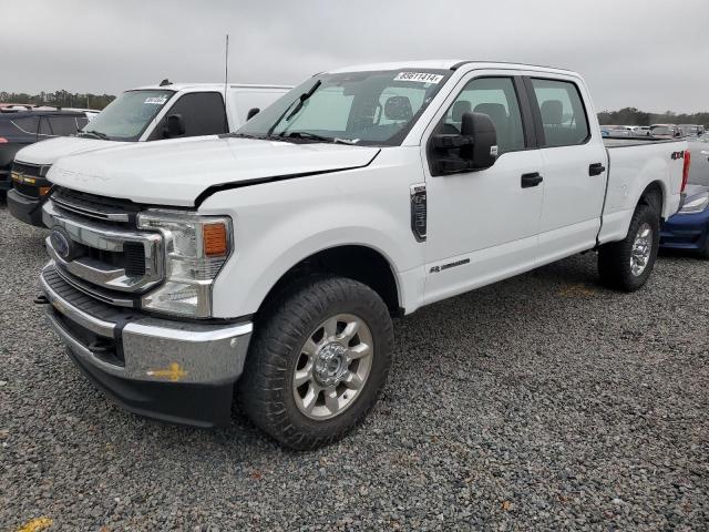 FORD F250 SUPER 2022 white  diesel 1FT7W2BT4NEE14411 photo #1