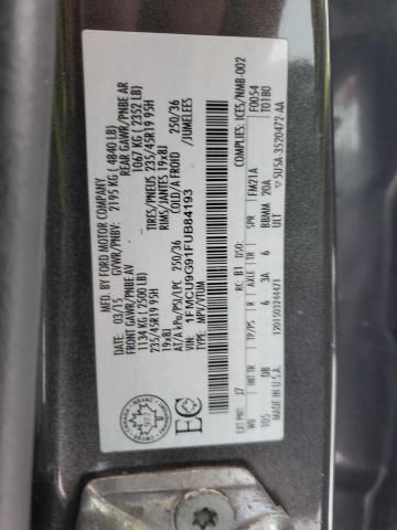 2015 FORD ESCAPE SE - 1FMCU9G91FUB84193