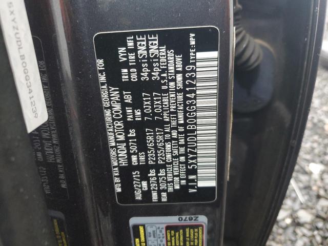 2016 HYUNDAI SANTA FE S - 5XYZUDLB0GG341239