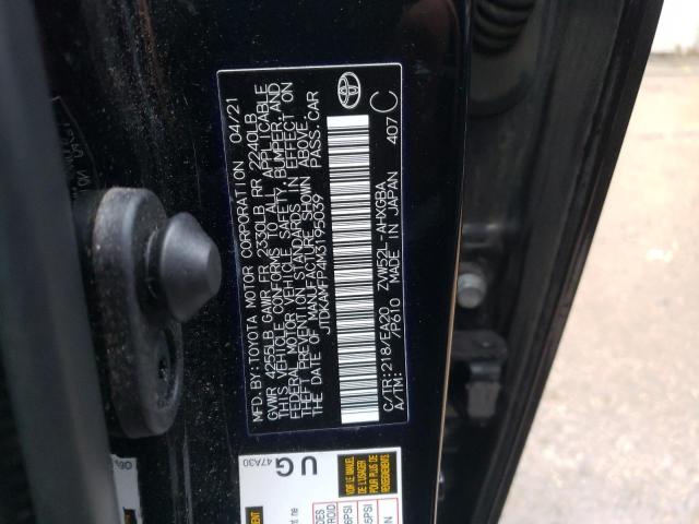 2021 TOYOTA PRIUS PRIM - JTDKAMFP4M3195039
