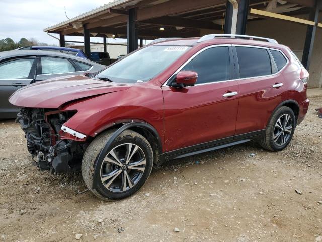 NISSAN ROGUE S 2019 red  gas 5N1AT2MT1KC806437 photo #1