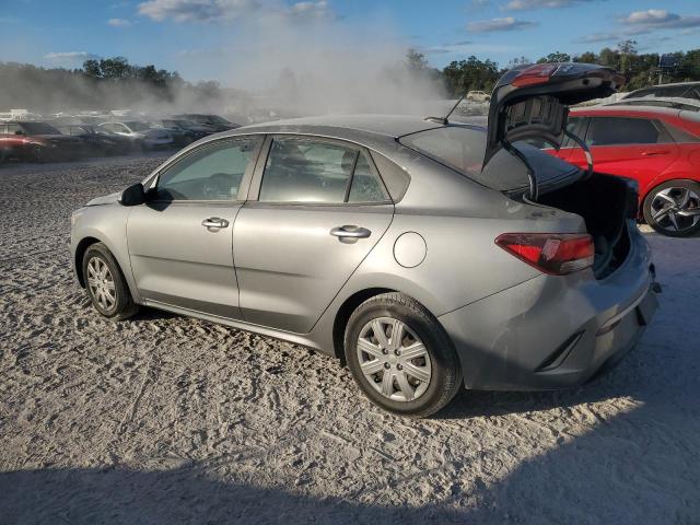 KIA RIO LX 2021 silver  gas 3KPA24AD9ME430761 photo #3