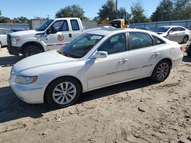 HYUNDAI AZERA SE 2008 white  gas KMHFC46F68A290976 photo #1