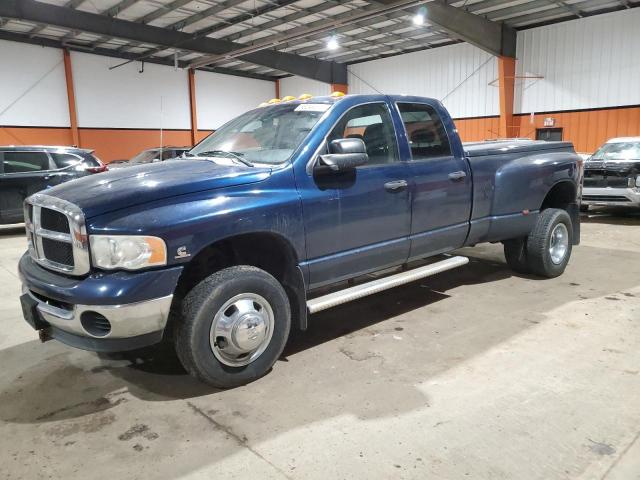 DODGE RAM 3500 S 2005 blue crew pic diesel 3D7MS48C95G739703 photo #1