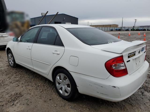 TOYOTA CAMRY LE 2004 white  gas 4T1BE32K74U364131 photo #3